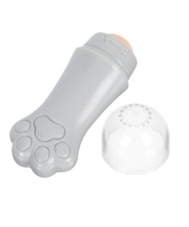 NOLITOY 1pc Volcanic Stone Oil-absorbing Ball Roller Oil Absorption 7.5x3cm Grey