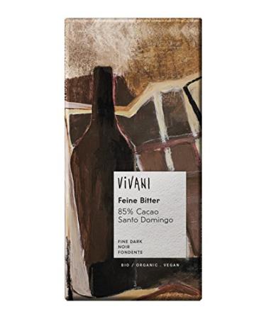 Vivani Pack of 5 fine bitters with 70% cocoa (5 x 100 g)
