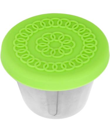 Essential Oil Container Proof Dressing Container 70ml Silicone Lid Beauty Salon Picnic (Green Lid) - Buy Online on GoSupps.com