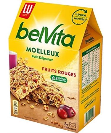  G n rique Belvita Sweet Red Fruit Cake from LU BELVITA - 250g - The gourmet breakfast for a successful day! - Set of 4 - Buy Online on GoSupps.com