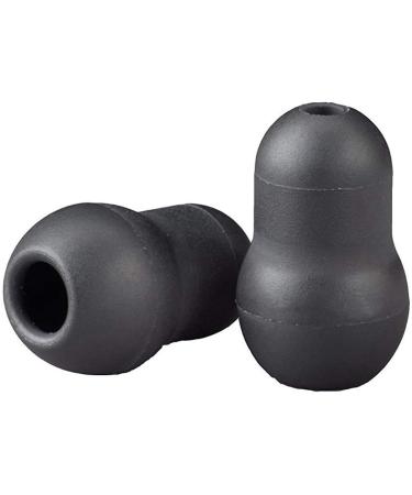 10pcs Super Soft Earplug Eartips Earpieces for Littmann Stethoscope Silicone Black 10pcs Black
