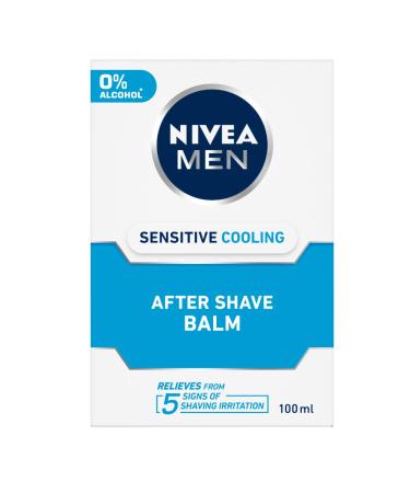 Nivea Men Sensitive Cooling After Shave Balm 100Ml(Ship from India)