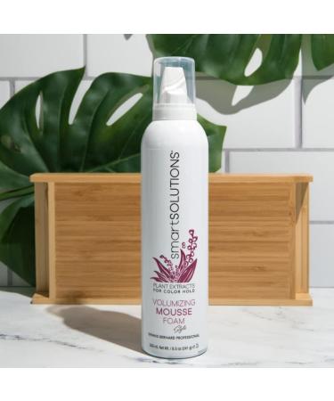 smartSOLUTIONS Volumizing Mousse Foam 8.5 oz - Non-Sticky & Weightless Styling Aid - Buy Online on GoSupps.com