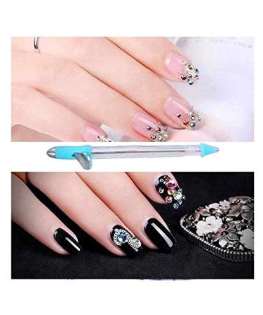Senmubery Multifunctional Nail Tip Pen - Diamond Rhinestone Painting & Embroidery Tool for Creative Nail Art | International Shipping Available - Buy Online on GoSupps.com