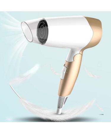 Professional Hair Dryer Travel Folding Hairdryer 1200W Powerful Hair Dryer Portable Travel Fast Drying Hair Lightweight Quiet Compact Hang Up Loop Overheat Protection in Home or Travel Small Gift - Buy Online on GoSupps.com