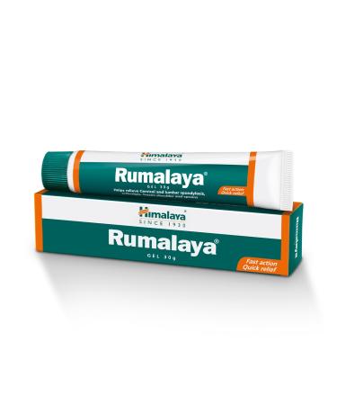 Himalaya Herbals Rumalaya Quick Relief Massage Topical Gel with Active Herbal Ingredients Help Increase Flexibility for a Soothing and Relaxing Effect Clinically Tested - 30g
