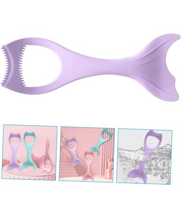 FOMIYES Mascara Brush Makeup Silicone Makeup Applicator Women Cosmetics Aids Protection Girl Imprint 15X5.7CM Violet - Buy Online on GoSupps.com
