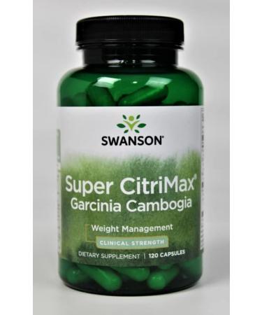 Swanson Super Citrimax Garcinia Cambogia 750mg - 120 Capsules - Buy Online on GoSupps.com