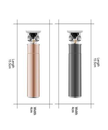 Shop Heavy-Duty T-Shaped Hair Clippers | Cordless 0mm Bald Trimmer for Men - Grey - Buy Online on GoSupps.com