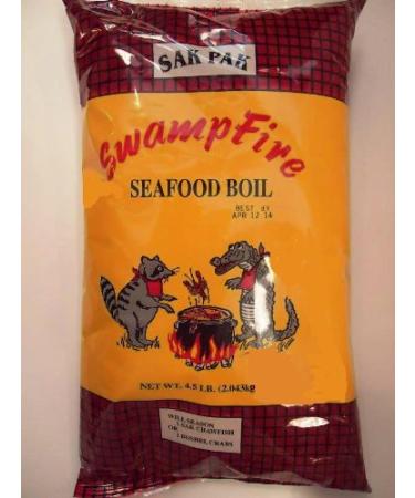 Swamp Fire Seafood Boil 4.5 LBS 4.5 Pound (Pack of 1)