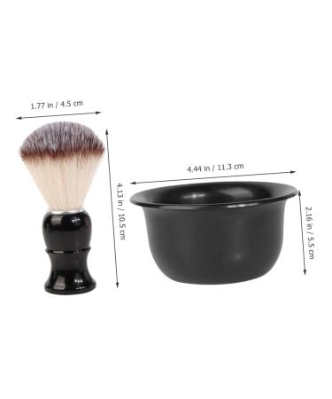 Minkissy Beard Growth Set - Shaving Brush Foam & Mug - Perfect Gift for Men | International Shipping - Buy Online on GoSupps.com