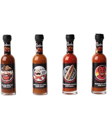 Treat Factory BBQ Bad Boys Sauce Set - 4 Delicious Flavors - Buy Online on GoSupps.com