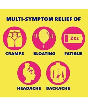MIDOL Complete Menstrual Period Symptom Relief Caplets - 40 Count - Buy Online on GoSupps.com