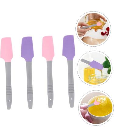 Doitool Mini Silicone Spatula Set - 4 Silicone Wax Filler Tools for Face & Hard Wax Application - Essential Wax Supply Accessories - Buy Online on GoSupps.com