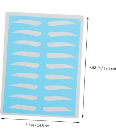 NOLITOY 8 Pairs Tools Card Eyebrow Training Tool Eyebrow Shaping Stencils Material Eyebrow Trimming - Buy Online on GoSupps.com
