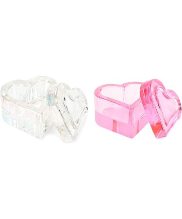 Crystal Glass Acrylic Powder Liquid Cup Dish Lid Bowl Cup Holder Equipment Tools For Mixing Powder Glitter - Buy Online on GoSupps.com