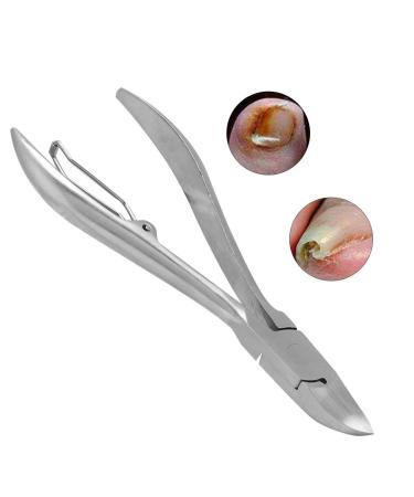 Stainless Steel Cuticle Nippers Thick Nail Trimmer for Paronychia Treatment