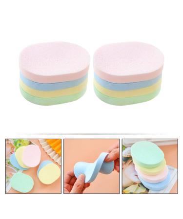 Fomiyes 8-Pack Facial Sponges | Cosmetic Spa Cleaning & Makeup Removal | Premium Face Sponges for Women & Girls - Buy Online on GoSupps.com
