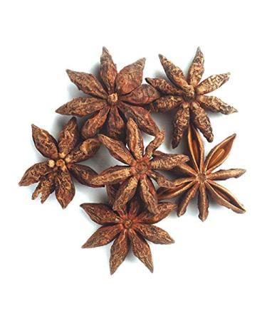 Frontier Co-op Star Anise Whole, Select Grade (minimum 75% whole stars), Kosher | 1 lb. Bulk Bag | Illicium verum Hook. f.