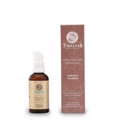 Huile anti-pelliculage pour des cheveux sains - Avec 14 herbes ayurv diques de l'Himalaya et du romarin