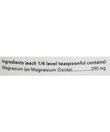 Now Foods Magnesium Oxide Powder 227g Unflavored 227 g (Pack of 1) - Buy Online on GoSupps.com