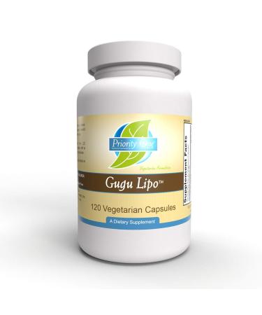 Priority One Vitamins Gugu-Lipo 120 Vegetarian Capsules - Designed to Maintain Healthy serum Cholesterol and Triglyceride Levels Already Within The Normal Range.*