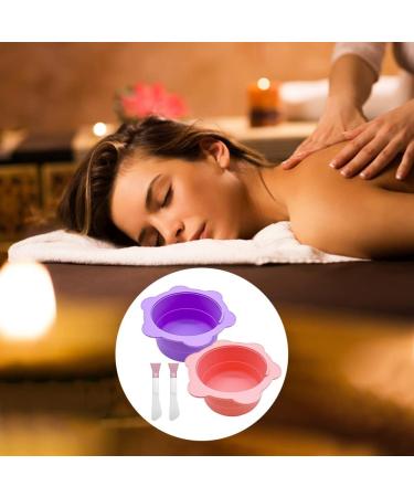 2PC Silicone Wax Warm Bowl Set - Reusable Liner & Spatulas | Non-Waxed Pot Replacement for Wax Melts - Buy Online on GoSupps.com