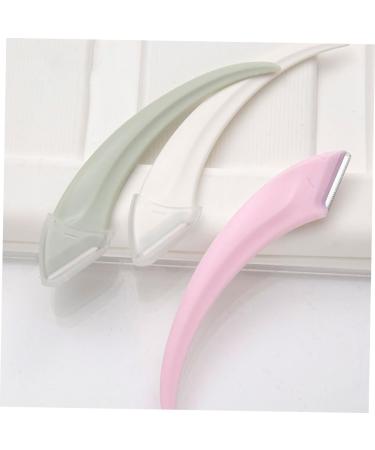 Buy Minkissy 6-Piece Meniscus Anti-Scratch Eyebrow Trimmer Set - Stainless Steel Face Razors for Women | Perfect Dermaplaning & Eyebrow Grooming | International Shipping Available - Buy Online on GoSupps.com