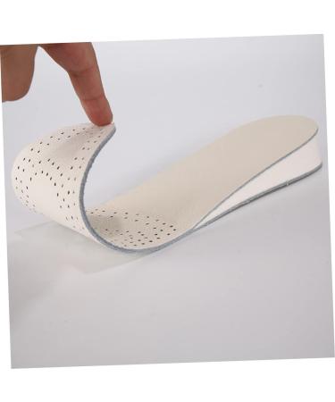 NOLITOY Height Increase Insoles for Shoes - Invisible Heel Lift Breathable Leather Inserts Size 6 Enhance Comfort & Style - Buy Online on GoSupps.com
