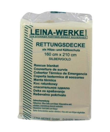 BRINKMANN rescue blanket gold/silver 1 pc