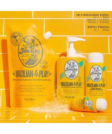 Cheirosa '62 Brazilian 4-Play Moisturizing Shower Cream Gel Body Wash 90mL | 3.0 Ounce - Buy Online on GoSupps.com