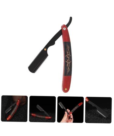 Frcolor Razor Holder for Men - Foldable Travel Razor Rustproof Steel Eyebrow & Barbershop Razor Perfect for On-the-Go Grooming - Buy Online on GoSupps.com