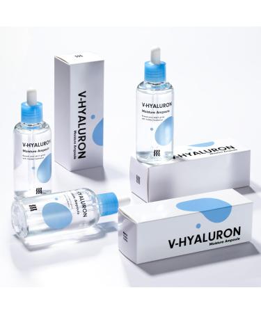 BY MERZY V-Hyaluronic Acid Moisture Ampoule - Hydrating Serum for All Skin Types | Korean Skincare - 100ml/3.38 fl.oz - Buy Online on GoSupps.com
