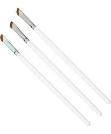 Angled Thin Slanted Eyeliner Brush Wooden Handle Nylon Brush for Expert Makeup - Buy Online on GoSupps.com