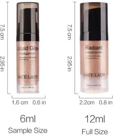 weixinbuy Glitter Shimmer Highlight Glitter Waterproof Glitter Waterproof Brighten Contour Makeup Great Choice and Gift for Girls - Buy Online on GoSupps.com