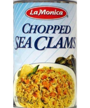 La Monica Chopped Clams, 51-Ounce - Buy Online on GoSupps.com
