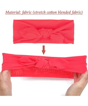 Pack of 10 Women's Headbands - Cute Elastic Hair Bands & Turbans for Girls - Stylish Hair Accessories - Buy Online on GoSupps.com