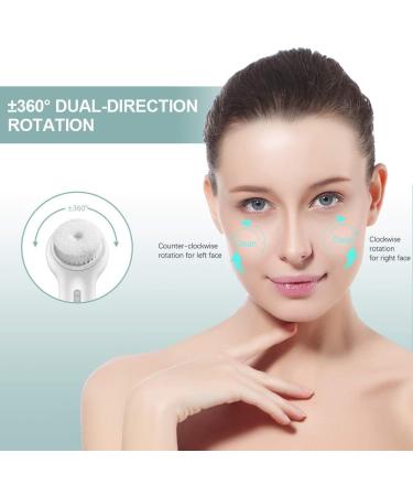 TOUCHBeauty Professional 3IN1 Facial Brush Set - Advanced 360 Spin Cleansing & Charcoal Brush - Dual-Charging System - TB-1766 - Buy Online on GoSupps.com