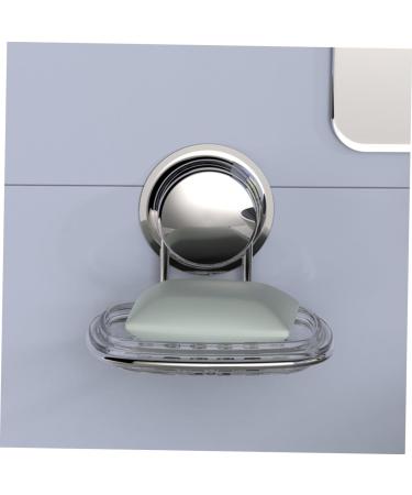 Ciieeo 1pc Box Bathroom Soap Holder Rustproof Stainless Steel Wall Shower Soap Dish Suction Cup Soap Holder Rack Soap Dish for Shower Wall Soap Holder Soap Dish Holder Hanging Soap Box - Buy Online on GoSupps.com