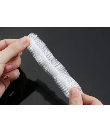 Sowaka 15 Pcs Disposable Clear Shower Caps - Waterproof & Thick for Women, Kids, and Girls - Ideal for Travel, Spa, and Home Use - Buy Online on GoSupps.com