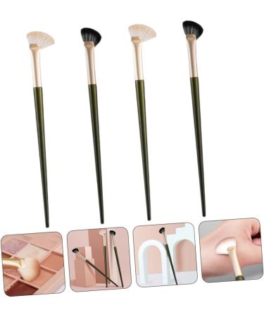 WOFASHPURET 4pcs Nose Shadow Brush Contour Brush Angled Eyebrow Eyeshadow Angled Makeup Brush Accessories Flat - Buy Online on GoSupps.com