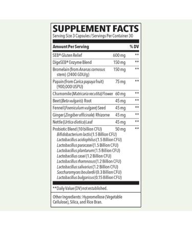 LifeSeasons Digestivi-T - Digestive Enzymes & Probiotic Supplement - Supports Gut Microbiome & Healthy Immune Function - Relieves Bloating & Digestion Discomfort - 90 Capsules - Buy Online on GoSupps.com