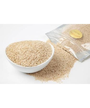 Bakers Street | Sesame Seeds Hulled 2X1Kg ( 2Kg )Raw | GMO Free | Vegetarian & Vegan | Halal Certified - Buy Online on GoSupps.com
