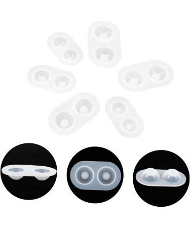 18 Pcs Eye Mold Keychain Tool De para Gelatinas Clear Epoxy Silicone Casting Molds Eyeball Silicone Doll Eyes Casting Molds Eyeball Casting Tools Crystal - Buy Online on GoSupps.com