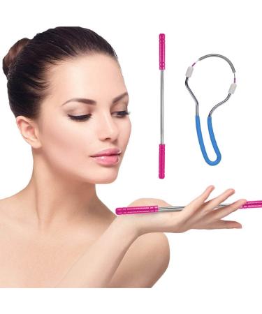 Effective Manual Face Hair Remover Set - 2 Spring Epilators for Eyebrow & Facial Hair Removal - Buy Online on GoSupps.com