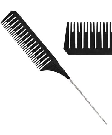 3Pcs Highlighting Combs Set Different Sizes Weaving Hair Combs Professional Rat Tail Combs Teasing Combs for Women Men Hair Styling Hair Salon - Buy Online on GoSupps.com