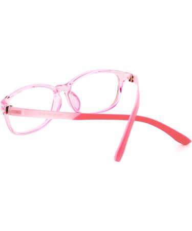 Mind Bridge Blue Light Blocking Glasses for Kids & Teens - Anti-Glare Protection Eyewear for Gaming & Screen Time (Pink - Buy Online on GoSupps.com