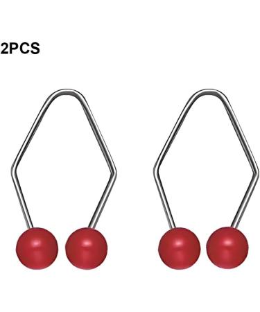 miduoidn Smiling Refinement Cheeks Dimples Maker Beads for Women and Girls Strong and Effective Metal Natural Dimples Maker red - Buy Online on GoSupps.com