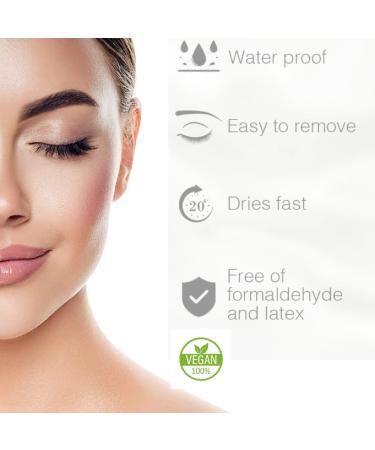 RND beauty Super Strong False Eyelash Glue Waterproof Professionl Fast Drying Eyelash Glue False Eyelash Adhesive Latex Free Vegan Glue - Buy Online on GoSupps.com