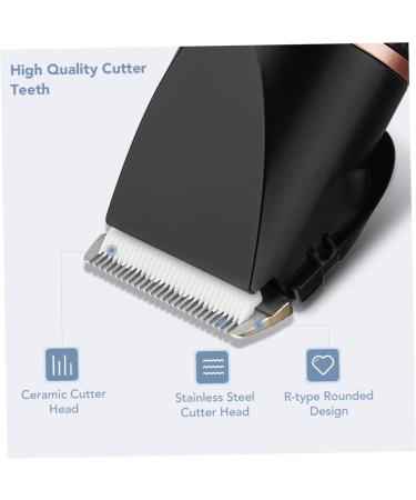 minkissy 1 Set Electric Clippers Beard Trimmer Electric Beard and Mustache Trimmer for Men Beard Kits Hairdressing Clippers Haircut Trimmer Barber Clipper Barber Supplies Hair Trimmers Comb - Buy Online on GoSupps.com